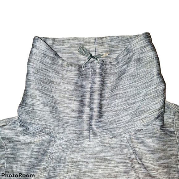 Puma Yogini Cover Up Short Sleeve Shirt w/ Drawstring Collar 460 - Picture 7 of 8